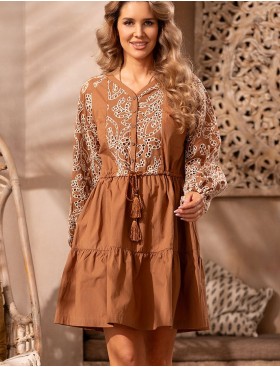 Туника с рукавом Mia-Amore BARBADOS 6003, Цвет: капучино, Размеры: L/XL