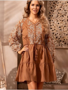 Туника с рукавом Mia-Amore BARBADOS 6003, Цвет: капучино, Размеры: L/XL, изображение 3