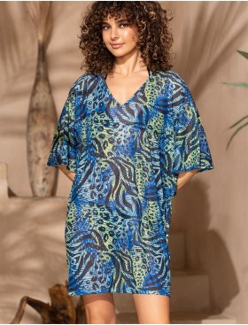 Короткая туника Mia-Amore RUMBA 2370, Цвет: мультицвет, Размеры: 2XL/3XL