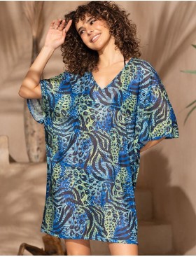 Короткая туника Mia-Amore RUMBA 2370, Цвет: мультицвет, Размеры: 2XL/3XL, изображение 3