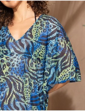 Короткая туника Mia-Amore RUMBA 2370, Цвет: мультицвет, Размеры: 2XL/3XL, изображение 5