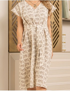 Длинное платье-туника Mia-Amore VIVIANA 5645, Цвет: мультицвет, Размеры: 2XL, изображение 4