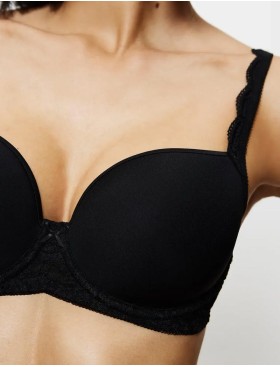 Бюстгальтер спейсер Triumph AMOURETTE WP чёрный, Цвет: чёрный, Размеры: 70C, изображение 3