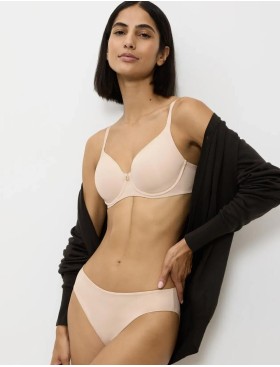 Бюстгальтер с формованной чашкой Triumph BODY MAKE-UP ESSENTIALS WP бежевый, Цвет: бежевый, Размеры: 70C, изображение 4