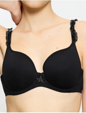 Бюстгальтер формованный Triumph WILD AZALEA FLORALE WP чёрный, Цвет: чёрный, Размеры: 70E