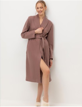 Халат банный Very Neat ПУДЕЛЬ Е50029 капучино, Цвет: капучино, Размеры: 2XL, изображение 3