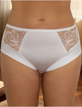 Высокие трусы Albina L ИРИС 461 белый, Цвет: белый, Размеры: M