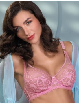 Комплект Leilieve SECRET LOVE мягкая+слипы M1627 fuxia, Цвет: fuxia (розовый), Размеры: 70C, изображение 3