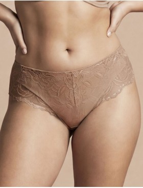 Трусы бразилиана Lormar ICONA brasiliana midi honey, Цвет: honey (бежевый), Размеры: M
