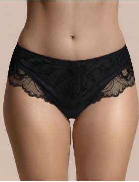 Трусы бразилиана Lormar ICONA brasiliana midi nero, Цвет: nero (черный), Размеры: M