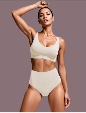 Высокие гладкие слипы Lormar slip vita alta TOUCH milk, Цвет: milk (молоко), Размеры: M, изображение 2