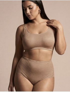 Бюстгальтер топ без косточек Lormar UNICA honey, Цвет: honey (бежевый), Размеры: 70D, изображение 2
