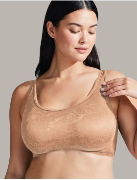 Бюстгальтер топ без косточек Lormar UNICA honey, Цвет: honey (бежевый), Размеры: 70D, изображение 4