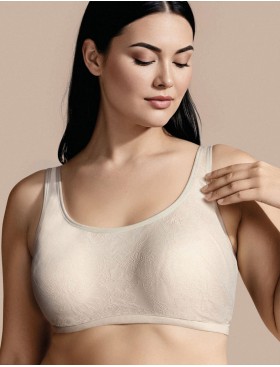 Бюстгальтер топ без косточек Lormar UNICA milk, Цвет: milk (молоко), Размеры: 70D, изображение 3