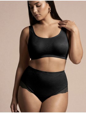 Бюстгальтер топ без косточек Lormar UNICA nero, Цвет: nero (черный), Размеры: 70D, изображение 2