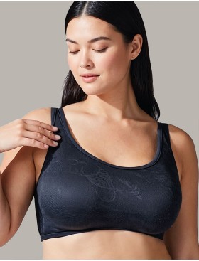 Бюстгальтер топ без косточек Lormar UNICA nero, Цвет: nero (черный), Размеры: 70D, изображение 4