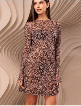 Туника с рукавом Mia-Amore BEVERLY 2391 бежевый, Цвет: бежевый, Размеры: 2XL