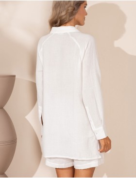 Хлопковый комплект Mia-Amore NANCY 6036 белый, Цвет: белый, Размеры: 4XL, изображение 2