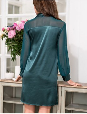 Платье-рубашка Mia-Amore VALENSIA 3267 малахитовый, Цвет: малахитовый, Размеры: 2XL/3XL, изображение 6