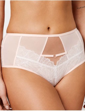 Высокие слипы Subtille CAROLINE BEIGE high-waist, Цвет: бежевый, Размеры: M