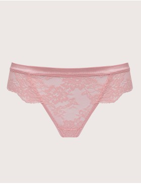 Кружевные стринги Alles POWDER WHISPER stringi pink, Цвет: розовый, Размеры: S, изображение 5