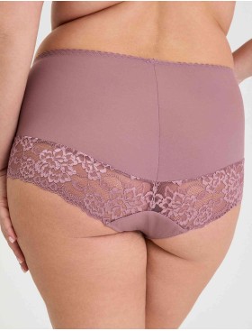 Трусы женские высокие Elli 711 LACE кофейно-розовый, Цвет: кофейно-розовый, Размеры: 3XL, изображение 2
