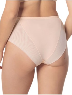Трусы слипы комфорт Mefemi MARIETTA figi пудра, Цвет: пудра, Размеры: 2XL, изображение 2
