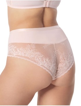 Трусы слипы Mefemi NOEMI classic светло-розовый, Цвет: светло-розовый, Размеры: 2XL, изображение 2