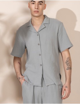 Комплект из хлопкового муслина Mia-Amore NANCY 6027 серый, Цвет: серый, Размеры: 3XL, изображение 2