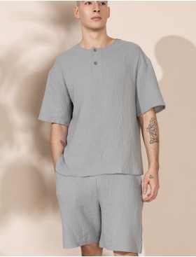 Мужской комплект Mia-Amore NANCY 6028 серый, Цвет: серый, Размеры: 3XL, изображение 4
