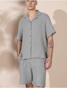Комплект с шортами Mia-Amore NANCY 6029 серый, Цвет: серый, Размеры: 3XL