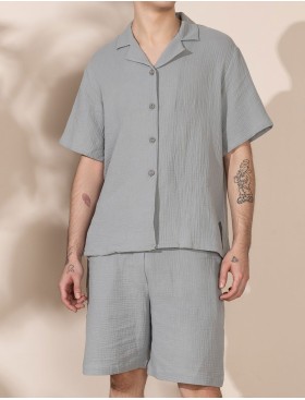 Комплект с шортами Mia-Amore NANCY 6029 серый, Цвет: серый, Размеры: 3XL, изображение 3