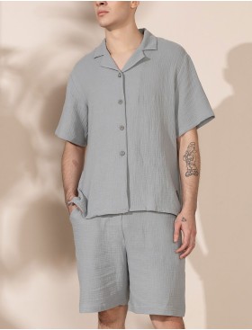 Комплект с шортами Mia-Amore NANCY 6029 серый, Цвет: серый, Размеры: 3XL, изображение 4