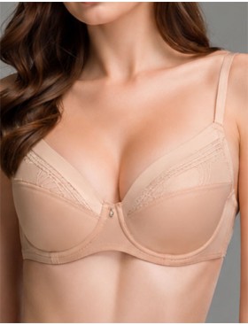 Бюстгальтер с уплотненными чашками Mioocchi NAOMI 8316 praline, Цвет: praline (пралине), Размеры: 75F