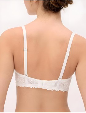 Бюстгальтер бандо Ysabel Mora 10174 BRIDAL жемчужный, Цвет: жемчужный, Размеры: 85B, изображение 4