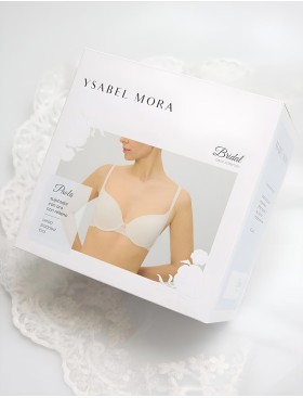 Бюстгальтер с гладкой чашкой Ysabel Mora 10175 BRIDAL жемчужный, Цвет: жемчужный, Размеры: 85B, изображение 5
