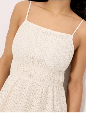 Длинное пляжное платье Ysabel Mora CREAM 86285 кремовый, Цвет: кремовый, Размеры: S, изображение 3