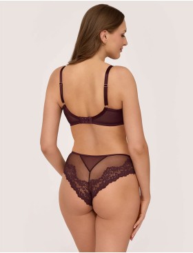 Трусы бразилиана Ava SOLENE 2234 brazilian chocolate brown, Цвет: шоколад, Размеры: L, изображение 4