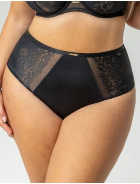 Трусы высокие Kris Line NOA briefs high waist, Цвет: черный, Размеры: 2XL