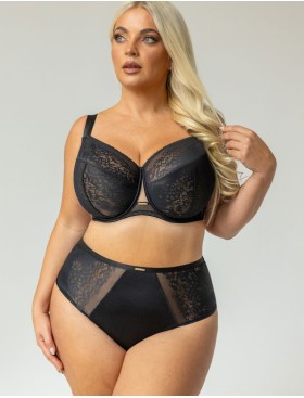 Трусы высокие Kris Line NOA briefs high waist, Цвет: черный, Размеры: 2XL, изображение 3