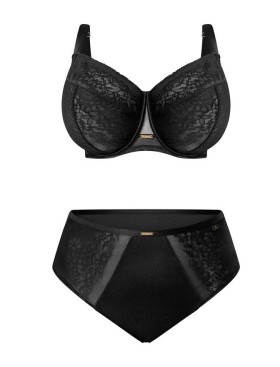 Трусы высокие Kris Line NOA briefs high waist, Цвет: черный, Размеры: 2XL, изображение 7