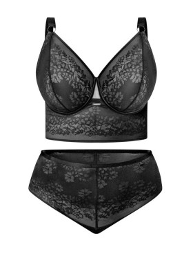 Трусы высокие стринги Kris Line NOA stringi high waist, Цвет: черный, Размеры: 3XL, изображение 6