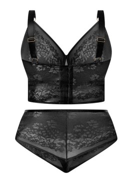 Трусы высокие стринги Kris Line NOA stringi high waist, Цвет: черный, Размеры: 3XL, изображение 7
