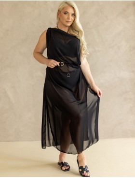 Платье пляжное Kris Line BORA BORA dress, Цвет: черный, Размеры: S