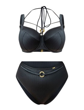 Высокие плавки Kris Line BORA BORA briefs high waist, Цвет: черный, Размеры: M, изображение 6