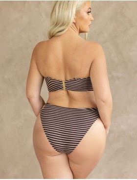 Плавки в полоску Kris Line JAVA briefs, Цвет: коричневый, Размеры: M, изображение 4