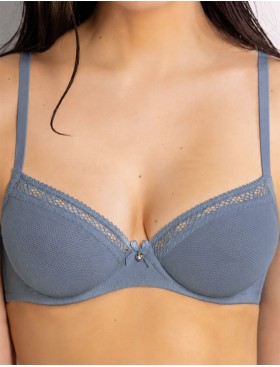 Бюстгальтер с мягкой чашкой Sielei DARLING 1870 denim, Цвет: denim (джинсовый), Размеры: 85C