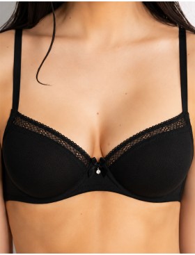 Бюстгальтер с мягкой чашкой Sielei DARLING 1870 nero, Цвет: nero (черный), Размеры: 75C