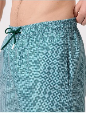 Мужские пляжные шорты Ysabel Mora BUBBLE 90386, Цвет: зелёный, Размеры: 2XL, изображение 3