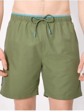 Мужские пляжные шорты Ysabel Mora SOLID 90449, Цвет: хаки, Размеры: 2XL